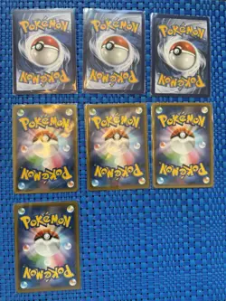 GX POKEMON TCG CARD GAME LOT OF 8 DIFFERENT ASSORTMENT OF LANGUAGE CARDS - Image 2