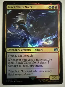 Magic: The Gathering Black Waltz No. 3 Card - Image 1
