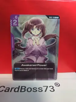 Awakened PowerGundam Card Game . Dual Impact Rare GD02-110 - Image 1