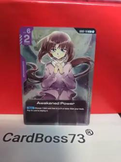 Awakened PowerGundam Card Game . Dual Impact Rare GD02-110 - Image 3