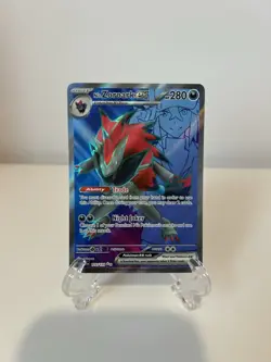Pokemon N’s Zoroark ex 175/159 TCG Trading Card Journey Together - Image 1