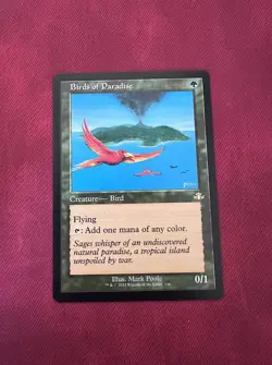 Birds of Paradise RETRO - NM - MTG Dominaria Remastered - Magic the Gathering - Image 1