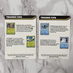 Pokemon TCG Mega Evolution Trainer Tips Art Card Mega Lucario Mega Gardevoir - Image 2