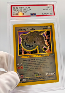 Pokemon Cards - PSA 10 Shining Steelix 112/105 - Neo Destiny - GEM MT - PSA10 - Image 4