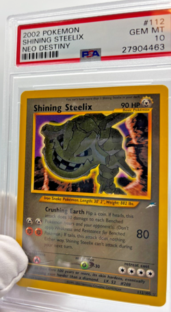 Pokemon Cards - PSA 10 Shining Steelix 112/105 - Neo Destiny - GEM MT - PSA10 - Image 5