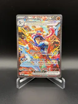 Greninja ex 214/167 Sv06: Twilight Masquerade Holo Near Mint Beautiful Card! - Image 1