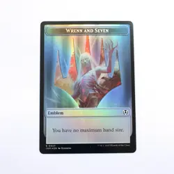 Wrenn and Seven 27 / Treefolk 17 - MTG - Innistrad Remastered - NM Foil Emblem - Image 1