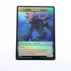 Wrenn and Seven 27 / Treefolk 17 - MTG - Innistrad Remastered - NM Foil Emblem - Image 2