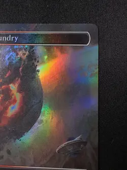 MTG - Sacred Foundry - Boarderless - Full Art - Foil - Free P+P - Image 2