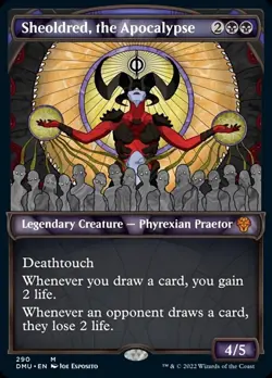 Sheoldred, the Apocalypse (Showcase) Dominaria United - Near Mint Foil - Image 1