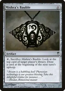 MTG LP English Mishra's Bauble Coldsnap LP - Image 1
