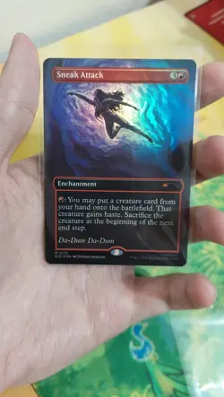 Sneak Attack Foil 2178 MTG Jaws Secret Lair - Image 1