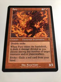 Fury (Retro Frame) Modern Horizons 3 NM (Pack Fresh) Mtg Tcg - Image 2
