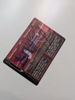 MTG - Charred Foyer/Warped Space (Borderless) - Duskmourn NM/M Condition - Image 2