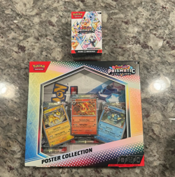 Pokemon TCG Scarlet & Violet Prismatic Evolutions Booster Bundle & Poster- NEW - Image 1