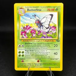 Butterfree Pokemon 1999 Jungle #33/64 Uncommon NM WOTC Vintage - Image 1