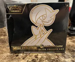 Pokemon Center TCG Mega Evolution Gardevoir Elite Trainer Box ETB Damaged Box - Image 1