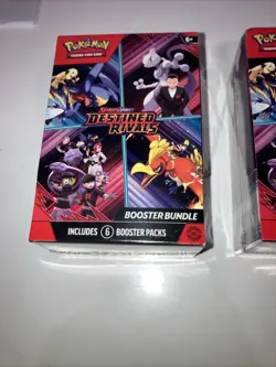 POKEMON Destined Rivals SEALED BOOSTER BUNDLE Set of 3 Brand New Factory Sealed - Image 2