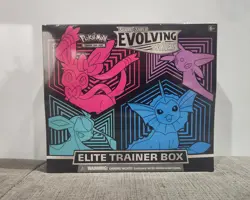 Pokemon Sword And Shield Evolving Skies Elite Trainer Box Factory Sealed - Image 1