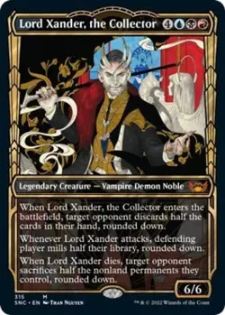 Lord Xander, the Collector (Showcase) -Foil Near Mint MTG Streets of New Capenna - Image 1