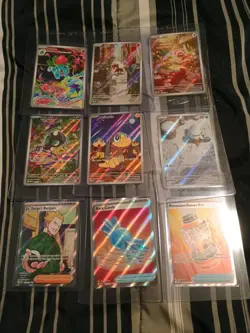 Pokemon TCG Mega Evoloutions Lot Of 6 Illustration Rares + 3 Ultra Rares - Image 1