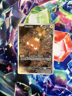 Pokemon TCG Stunfisk 202/191 Illustration Rare, Surging Sparks Near Mint - Image 1
