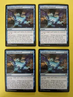 Calculated Dismissal - Magic Origins - MTG (Set of 4) - Image 1