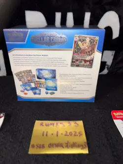 Pokemon Stellar Crown Elite Trainer Box Sealed+ mixed lot+ sealed lot - Image 4
