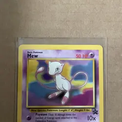 Pokemon TCG Mew Wizards Black Star Promo # 8 Regular Promo Non Holo - Image 2