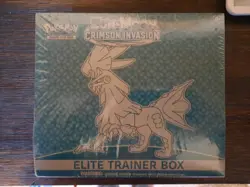 Pokemon TCG Sun and Moon Crimson Invasion Elite Trainer Box Set - Image 1