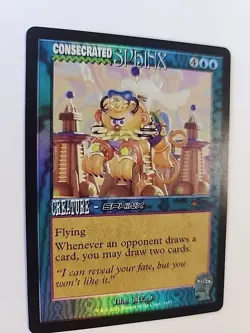 MTG Consecrated Sphinx Rainbow Foil Secret Lair 1657 English Magic The Gathering - Image 2