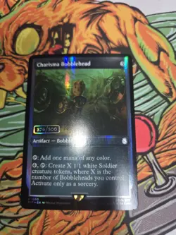 Charisma Bobblehead Foil Serialized 376/500 Authentic - Image 2