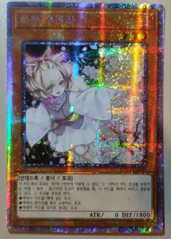 YuGiOh! Card "Ash Blossom & Joyous Spring" - STARLIGHT SECRET PRISMATIC RARE - Image 4