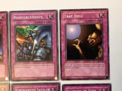 8 Yu Gi Oh 1996 Dragon’s Bead Feint Plan Trap Hole Reinforcements Castle Walls - Image 3