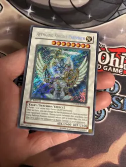 (MC) Yu-Gi-Oh! Avenging Knight Parshath TDGS-EN000 1st VLP - Image 2