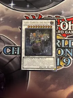 (MC) Loki, Lord of the Aesir STOR-EN039 Ultimate Rare 1st Edition Yu-Gi-Oh LP - Image 1