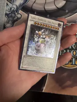 (MC) Loki, Lord of the Aesir STOR-EN039 Ultimate Rare 1st Edition Yu-Gi-Oh LP - Image 2