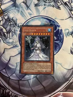 (MC) Yugioh - Ice Queen SOVR-EN094 Secret Rare 1st Edition VLP - Image 1