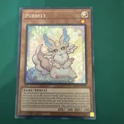 Purrely 1st Edition Secret Rare RA02-EN018 Yu-Gi-Oh! - Image 1