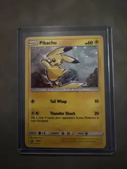 Pikachu SM98 Black Star Holo Promo Card Sun and Moon Nm - Image 2