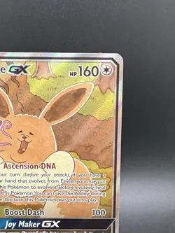 Pokemon TCG Eevee GX SM233 Full Art Promo Black Star Ultra Rare Holo Card - Image 3