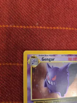 Gengar #5/62 Holo Rare Fossil Pokemon Card 1999 Vintage English Unlimited - Image 5
