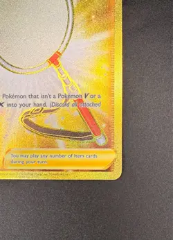 Scoop Up Net 207/192 NM Pokemon Rebel Clash Gold Secret Rare Card TCG - Image 5