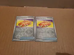 X2 Pokemon TCG Arven’s Sandwich NM Reverse Holo 161/182 Destined Rivals Card SV - Image 2