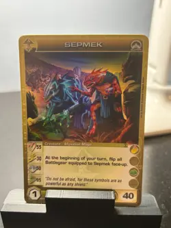 CHAOTIC SUPER RARE SEPMEK CARD - Image 1