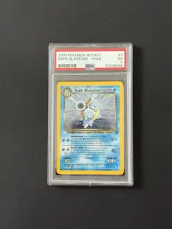 Dark Blastoise Holo - 3/82 - Team Rocket Vintage WOTC Pokemon Card - PSA 5 - Image 1