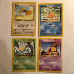 Vintage 90s Pokemon Card Lot Base Mitsuhiro Arita Art Set Combined Shipping - Image 1
