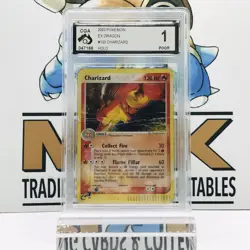 Pokemon Card CGA 1 Charizard Holographic - EX Dragon - 100/97 Secret Rare 2003 - Image 1