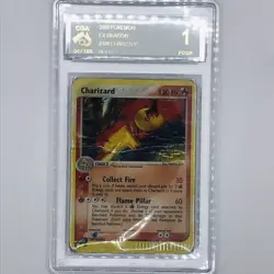 Pokemon Card CGA 1 Charizard Holographic - EX Dragon - 100/97 Secret Rare 2003 - Image 2