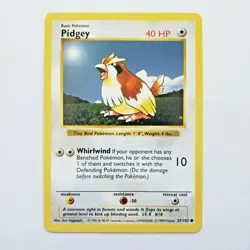 Pokemon Shadowless Pidgey - Base Set | LP | 57/102 | Wizards 1999 Card TCG Rare - Image 1